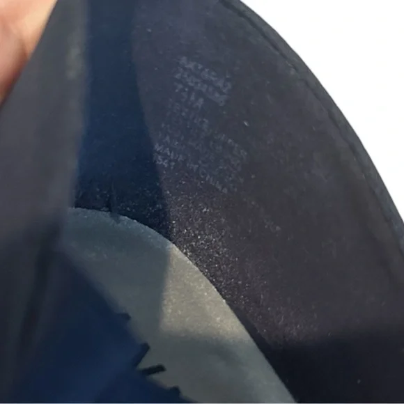 Anne Klein Women’s 7.5 Dark Navy Wedge Heel Shoes - Picture 6 of 9